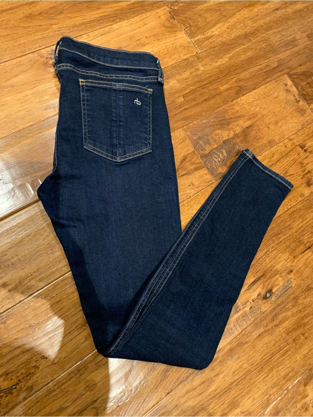 rag & bone Women's Skinny Jeans - Dark Indigo